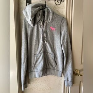 Women’s Victoria’s Secret PINK Hooded Full Zip Jacket Size M
